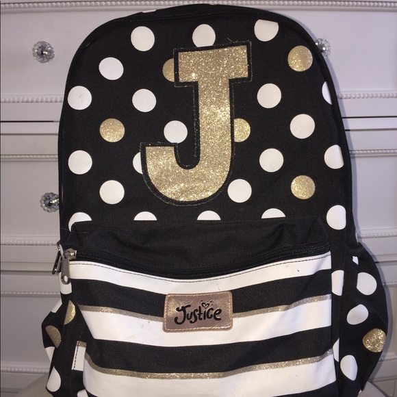letter j backpack
